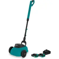 Vonroc Mini batteridriven gräsklippare 20V – 22 cm - med mulchfunktion | Inkl. 2 x 2,0Ah batterier och snabbladdare