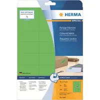 Herma Etiketter | 70 x 37mm | grön | 4469 | 480st