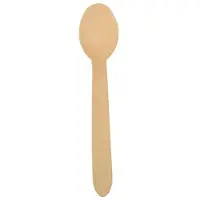 Papstar 86941, Engångsmatsked, Trä, Trä, 15,7 cm, 2,7 g, 170 mm