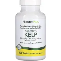 NaturesPlus Isländska alger, 300 tabletter (150 mg per tablett)