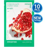 INNISFREE Granatäpple Energi Mask 22ml 10pcs