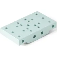 Modu Kloss Bas - 50x30x10 cm - Ocean Mint - - One Size - Tumlingdjur