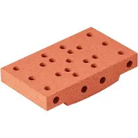 Modu Kloss Bas - 50x30x10 cm - Burnt Orange - - One Size - Tumlingdjur