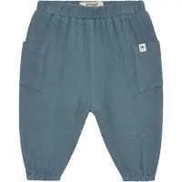 Huttelihut Byxor - Muslin - Bering Sea - - 68 - Byxor - Bomull