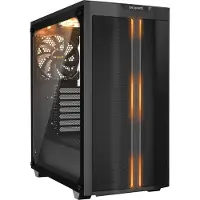 be quiet! Pure Base 500DX - Miditower - ATX - inget nätaggregat - USB/ljud - Svart - (Inkl. 3 x Pure Wings 2 fläktar)