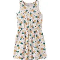 Name It Kids Klänning - NkfVigga - Vagga Rosa/Ananas - - 7 år (122) - Klänning