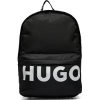 HUGO Kids' backpack with contrast logo