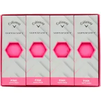 Callaway Supersoft 2025 Matte Pink Basic Golfbollar