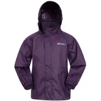 Mountain Warehouse Barn/Kids Pakka II Vattentät Jacka (Mörklila)