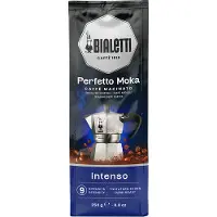 Bialetti Perfetto Moka Intens, 250 g, Mørkristet, Kaffe, 30% Arabica, 70% robust, Taske