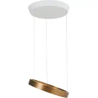 Loom Design Taklampa , EOS 360 Small, dimbara, Guld / mässing, Vardagsrum, Aluminium, Modern