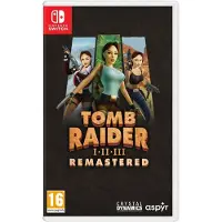 Tomb Raider I-III Remastered för Nintendo Switch - Med Lara Croft