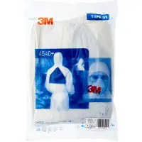 3M Engångsoverall 4540 Type 5/6; XXL; vit