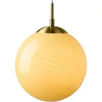 Halo Design Taklampa , CANDY BALL, dimbara, Beige, Vardagsrum, Glas, Design