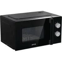 Gorenje MO20E2BH - Mikrovågsugn med grill - 20 liter - 800 W - svart