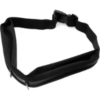 FIXED Sportbelt Duo – universellt sportbälte för löpare svart