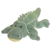 Teddykompaniet Gosedjur - Krokodiler - 50 cm - Grön - - One Size - Gosedjur
