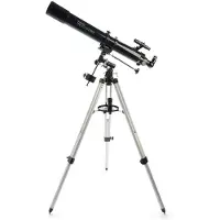 Celestron PowerSeeker 80EQ, Svart, Aluminium, Instruktioner, 8,62 kg, 9 cm, 96,5 cm