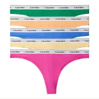 Calvin Klein 5 Pack Thongs Icon Logo