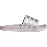 Adidas Pantolette 'Adilette Comfort 2.0' rosa / silver