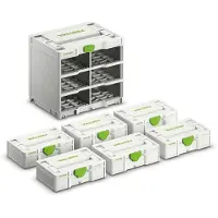 Festool Förvaringssystem för Systainer SYS3-RK/6 M 337-Set
