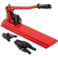 Vevor Bänkpressverktyg 24" stålvajerpressverktyg med krymptång Kabelbultskärhuvud Bänkpresstång 1/16"-3/16" Aluminium/kopparhylsor Bänkkabellegeringstål Krymptång för 1/2" stålvajer