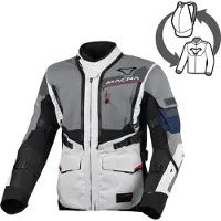 Macna Flexodus vattentät motorcykeltextiljacka