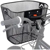 Wozinsky WKM-MM cykelkorg i metall för cykelstyre - svart