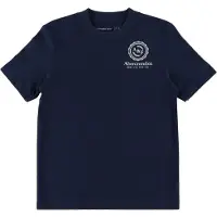 Abercrombie & Fitch T-shirt - Marinblå Kavaj - - 7-8 år (122-128) - T-shirt