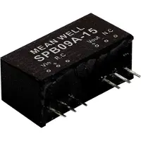 MEAN WELL SPB09B-24 DC/DC-omvandlar-modul 375 mA 9 W Antal utgångar: 1 x Innehåll 1 st