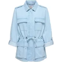 ONLY Jackor / Blazers ONLKENYA L/S UTILITY DNM kvinnor - Blå - EU S