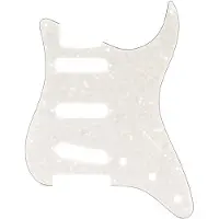 Fender 11-håls Modernt Stratocaster-plektrumskydd S/S/S White Pearl