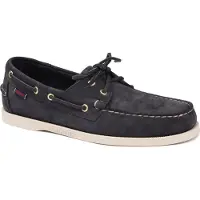 Sebago Båtskor Docksides Portland Marinblå Blå Mörkblå Storlek