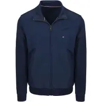 Tommy Hilfiger Sweatjacka 'ESSENTIAL' marinblå