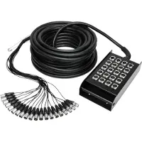 Adam hall K20C15 multikabel 15 m Ingångar: 16 x Utgångar: 4 x