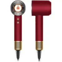 Dyson Supersonic Nural Hårfön - Curly+Coily (Red Velvet/Gold)