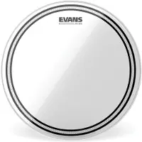 Evans EC2 Edge Control SST Clear Drum Head 12