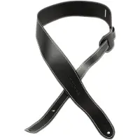 Martin Slim Leather Strap Black