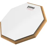 Evans RealFeel Attacktile Mountable Drum Pad & Promark 5A Hickory Sticks 10 Inch