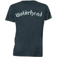 Ginza.se Motörhead: Unisex T-Shirt/Distressed Logo (Charcoal Grey) (Medium)