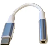 Ginza.se GEAR Adapter Audio White USB-C to 3.5 mm Stereo