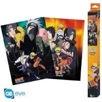 Abysse Corp NARUTO SHIPPUDEN - Set 2 Posters - Ninjas (52x38)