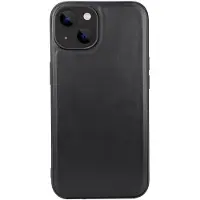 Buffalo Backcover Leather MagSeries iPhone 13 / 14 Black