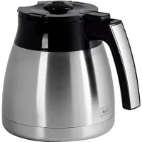 Melitta 4006508215737, Kanna, Svart, Silver, 1 styck