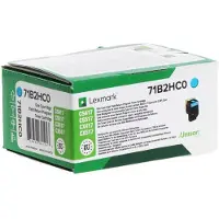 Lexmark Tonerkassett cyan – 3 500 sidor