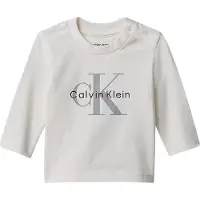 Calvin Klein Newborn Long Sleeve Logo T-Shirt