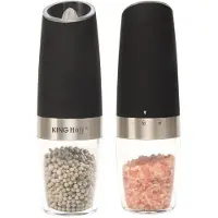 KINGHOFF set med 2 kvarnar för salt och peppar, KH-1618