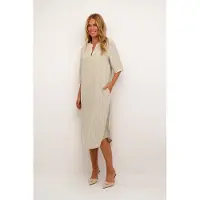 Kaffe Klänning 'KAMilia' beige / ljusbeige