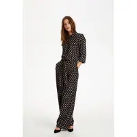 Kaffe Jumpsuit 'Rutie' camel / kitt / svart