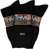 THMO - 3 Pack Multipack Herr tjocka varma vinterstrumpor med komforttopp